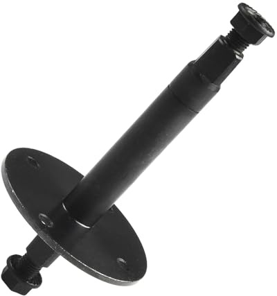 HOHOVYVY Cyclette centrale asse pedale di ricambio per cyclette, 3 misure, colore nero (17 mm x 165 mm)