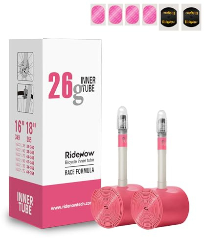 RideNow 26g Faltrad Schlauch TPU Fahrradschlauch 16x1.35-1.9 18x1.35-1.75