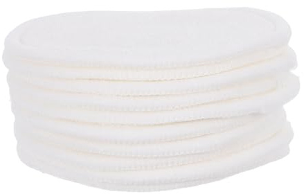 WEKADRIN Wiederverwendbare Baumwolle Wattepads 8cm Weich Waschbar Gesichtsreinigung Make up Entferner Pads Für Empfindliche Haut Reisen Zubehör