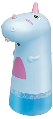 COLLBATH Dispenser Sapone Liquido Automatico USB Forma Animato Sensore Infrarossi Touchless per Dosatore Schiuma Igienico e Divertente per Cucina e Bagno Ricaricabile