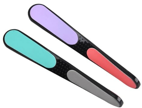 ULTECHNOVO Lot de 10 Limes à Ongles à Polir 4 Côtés pour Manucure Professionnelle et Nail Art, Lime à Ongles Lisse, Ponçage et Retrait Vernis, Usage Professionnel et Débutants