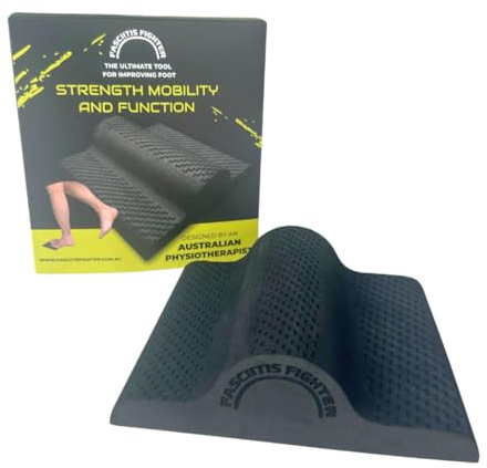 Fasciitis Fighter Entrenador de fortalecimiento de fascitis plantar, dispositivo de ejercicio de pies para aliviar el dolor de talón y movilidad del pie