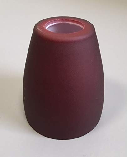G9 Ersatzglas FG1023 Ersatzschirm für Pendelleuchte, Strahler, Lampenglas, Lampschirm, weinrot !
