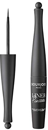 Bourjois Eyeliner Liquido Liner Pinceau, Eyeliner Waterproof dal Tratto Preciso a Lunga Durata, 03 Gris Minimaliste