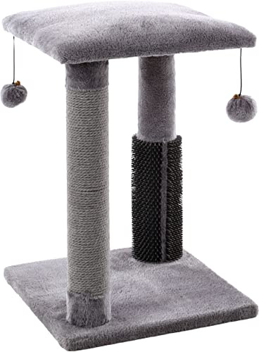 Flamingo Pet Products - UNA kattträd. 35 x 35 x 48,5 cm SNO 3 grå - kattklösar.