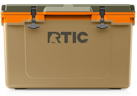 RTIC Ultra-Light 52 Quart Hard Cooler Insulated Portable Ice Chest Box for Beach, Drink, Beverage, Camping, Picnic, Fishing, Boat, Barbecue, 30% Lighter Than Rotomolded Coolers, Trailblazer
