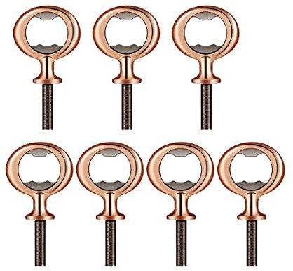 Duontyye Corkscrew Kit Bottle Opener Wine Party DIY Craft Beer Bottle Opener Blank Bottle Opener for Wood Turning Project,Bronze