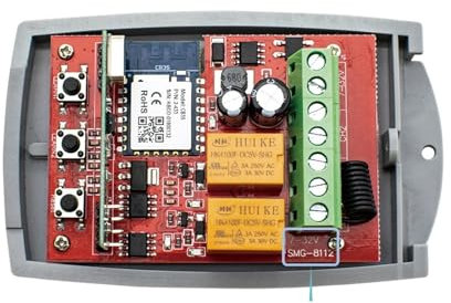 Kit Cancello Scorrevole Tuya Auto Cancello di Controllo Apri di Apertura Porta Del Garage 433 Cancello Ricevitore Esterno 12v 24v 220v Moduli di Controllo Portale Wireless Kit apricancello elettrico(A