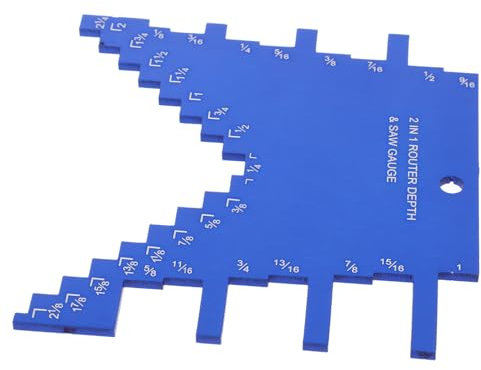 Artibetter Tiefenmesser Für Oberfräse Und Tischkreissäge Werkzeugzubehör Für Präzise Holzbearbeitung