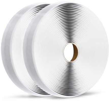 LLPT Nastro Butilico 2 Pz Nero 13mm x 10m Nastro Sigillante Autoadesivo | Guarnizione Ermetica per Riparazione Camper Finestre vetri Barche Tetti Tubi EPDM