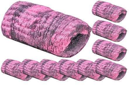 10 Stück Stahlwolle Seifenpads, Topfschrubber, Seife gefüllte Topfreiniger-Pads, Haushaltsreinigungsschwämme für Geschirr, Töpfe, Pfannen und Öfen