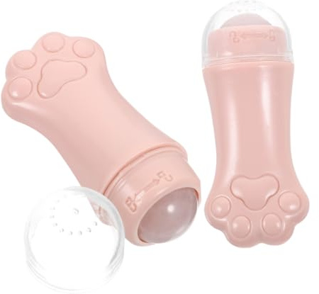 ERINGOGO 2 pièces Massage Roller pour Femme Visage Portables et Légers pour Massage Facial Relaxant Amélioration Circulation Sanguine Poches