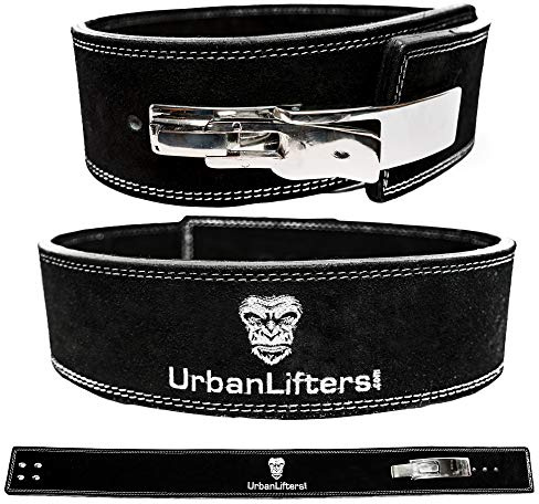 Urban Lifters Lever Belt - Cintura Palestra Sollevamento Pesi - Perfetto per Squat, Deadlifting, Bodybuilding, Powerlifting e Allenamento Schiena Sostegno Uomo (S)