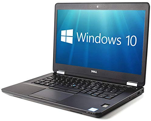 Dell Latitude E5470 14in Laptop - Intel Core i5-6200U 16GB DDR4 512GB SSD HDMI WebCam WiFi BT Fingerprint Backlit Windows 10 Pro (Renewed)