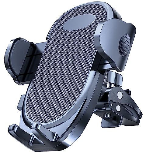 Giftorld Supporto per bocchetta dell'aria dell'auto, clip ultra stabile, facile da usare, rotazione a 360°, compatibile con iPhone tutte le serie e altri cellulari da 4-7 pollici.