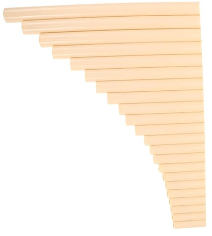 Milisten Pan Flute in with 22 Pipes for Beginners and Adults, Plastic Traditional Chinese Woodwind Instrument with Pure Tones and Lefthanded Or Righthanded Playing for Folk Music