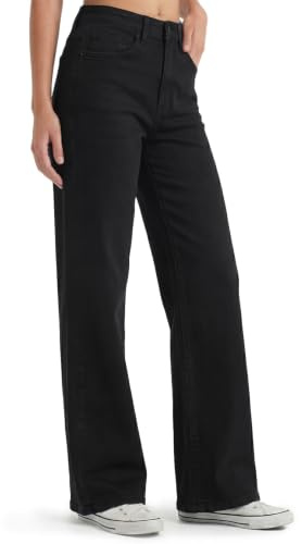Zylioo Vaqueros para mujer, extra largos, pantalones vaqueros altos para mujer, cintura media, pantalones vaqueros de corte recto/acampanado, L Extra Tall