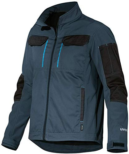 Uvex Tune-up Softshell-Arbeitsjacke für Herren - atmungsaktiv & wasserabweisend
