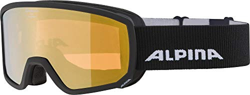 ALPINA SCARABEO S Q-LITE Skibrille, black matt, One Size