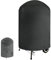 Fenghome BBQ Cover, Waterproof Round Barbecue Covers for Kettle BBQ Heavy Duty Gas BBQ Grill Cover with Drawstring-70x96cm (Black)