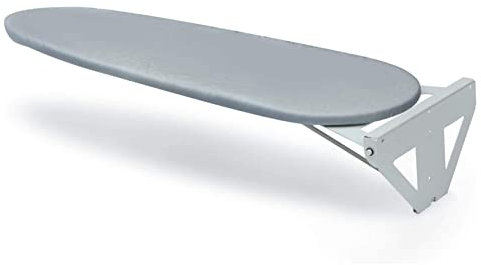 ZHOUHONG Table à Repasser Planche à Repasser Pliable pour Montage Mural, Planche à Repasser cachée, L1070 mm x l 300 mm x H 35 mm Compacte et Pliable (Color : A)