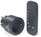 Sonero Set mit 2300 Watt Funksteckdosen | 1 x Fernbedienungssteckdose | x Fernbedienung | x CR2032 Batterie, 3 V DC, anthrazit, S-RCS111, 1er Set