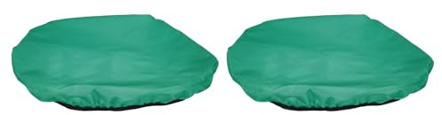 PATIKIL 17 42cm Morbido Diffusore Lampada Coperchio 2pz Tessuto Diffusore Strobo Riflettore Lampada Calza per Luce Lampeggiante Piatto Fotografia Studio Verde