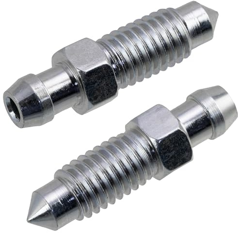 AERZETIX - C70470 - Satz von 2 Ventilen, Entlüftungsschraube - kompatibel mit Peugeot Citroën DS Toyota Renault Vw Ford Honda Mercedes-Benz Audi Bmw Skoda Saab Alfa-Romeo Volvo - OE-Nummern 442855