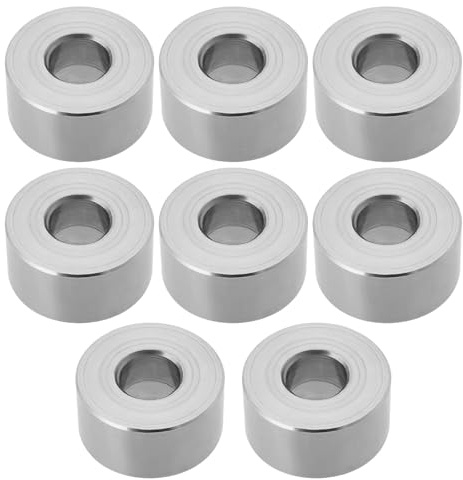 OTOTEC 8 Pezzi Manicotto Distanziatore In Acciaio Inossidabile 304 M8 Guarnizione Boccola Non Filettata IDxOD 8.2x20mm Altezza 10mm Per Apparecchiature Di Potenza Meccanica Dispositivi Metallici