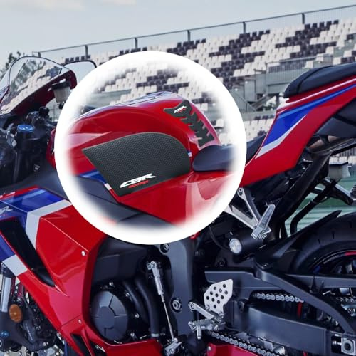Pour CBR600RR CBR600 RR CBR 600RR 2022 2023 2024 2025 Moto Côté Carburant Réservoir Protection Protections de Réservoir Protecteur Autocollant Décalcomanie Essence Genou Adhérence Traction Protection
