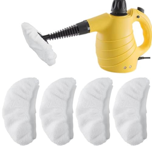 Loyanger Cuscinetti di ricambio per scopa a vapore, piccole coperture per scopa a vapore, panni in microfibra compatibili con Steams Shot, accessori universali lavabili per la pulizia a vapore (colore
