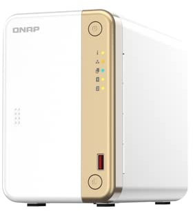 Serveur NAS - 2 x SATA (3,5/2,5) - 2 x M.2 2280 Gen3 - Celeron N4505-4 Go RAM - 1 x 2,5 GbE - 2 x USB 3.2 - Idéal pour Le Stockage et la Gestion des données.