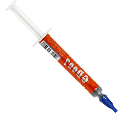 Thermopaste - Pasta térmica,Tubo De Jeringa De Silicona Pasta Conductora Para Componentes Electrónicos CPU Impresoras y Electrodomésticos