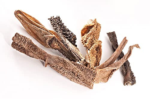 123... Hund dabei! - 1kg Getrockneter Lammpansen für Hunde ca. 15cm – natürlicher Hundesnack ohne Zusatzstoffe – besonders bekömmlich – ideal für Welpen, Senioren & Sensible Hunde – 100 % Lamm