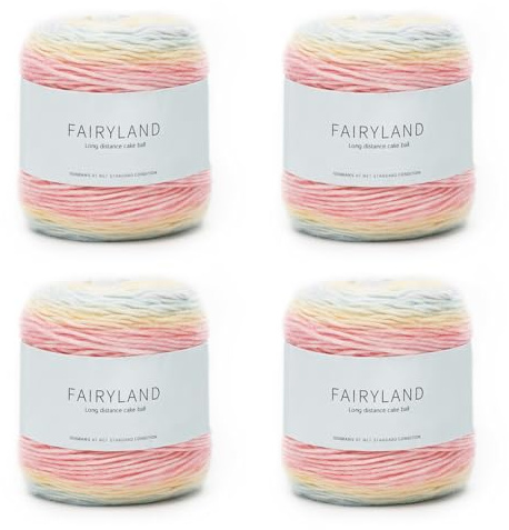 Umllpet Farbverlaufsgarn, 400g(4x100g) Wolle zum Häkeln, Air Wolle mit Farbverlauf, Mehrfarbiges Gradient Häkelgarn, Farbverlaufsgarn Bobbel Wollen,Farbverlaufswollen zum Stricken Pullover Schal(Lila)