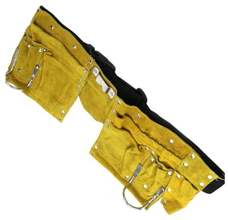 Yanayi Construction Tool Belt,Portable Multifunctional Heavy Duty | Utility Belt Work Tool Organizer | for Crafting Utility Garden Home Maintenance Repair Construction Outdoor Workshop Organization
