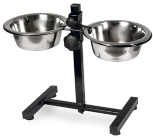 Karlie Napfständer mit Edelstahlnäpfen ø: 16 cm 2 x 810 ml