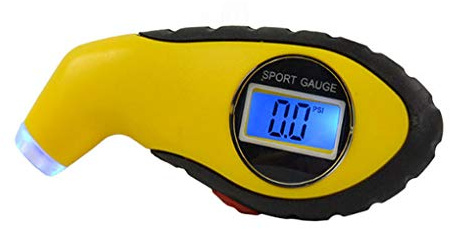 rongweiwang Neumáticos Manómetro Digital de Aire del Coche Indicador de presión Indicador de presión de neumáticos de Bicicletas Auto camión probador del medidor de Aire del neumático