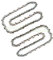 perfektGarten 2 cadenas de sierra de 40 cm, 1,3 mm, 3/8 pulgadas, 57 TG, compatible con Oregon 91PX057X / 91PJ057X / 91P057X
