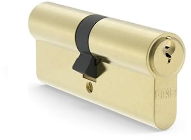 pokm toolsmarket - Zylinderschloss 40/55 mm, mit 25 Schlüssel, Türschloss aus Messing, Profilzylinder EU- Produktion, von 3 bis 50 Schlüssel zur Auswahl, Schloss für Haustür