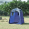 pro.tec Duschzelt Ayas Wurfzelt Pop-Up Zelt Mobile Umkleidekabine tragbar Camping Toilette Sichtschutz Outdoor Strandzelt 150 x 150 x 200 cm Blau/Grau
