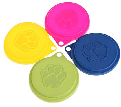 Psdndeww Dog Can Covers Silicone Pet Wet Food Can Covers Storage Lid Tin Top Can Supplies Set Pet Feeding Reusable Silicone