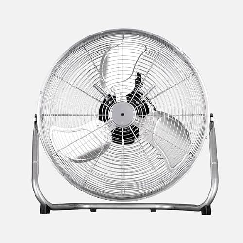 ABRILA - Ventilador Industrial 100W | 3 Velocidades y 3 Aspas | Diseño Compacto y Potente | Para Espacios Grandes | Ventilación Eficiente 56x58x19,5 cm