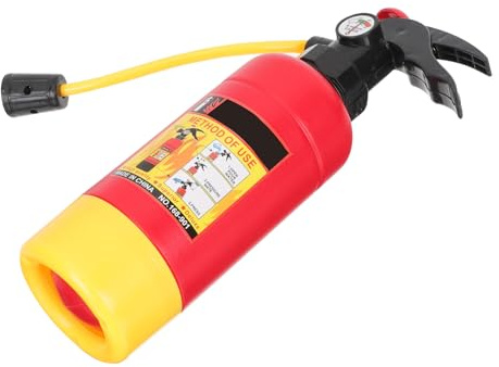 TOYANDONA Brandsläckare Vattensprayleksak För Barn - Realistisk Brandman Rollspel Brandsläckare För Strand, Pool Och Trädgård - Brandmanskostymtillbehör - Sommar Utomhus Vattenleksak