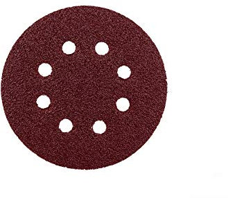 25 Blat Klett/Haft Schleifscheiben für Exzenterschleifer, Ø 125 mm – 8 Loch, verschiedene Körnungen wählbar/Schleifscheiben/Exzenterschleifpapier (Korn 80)