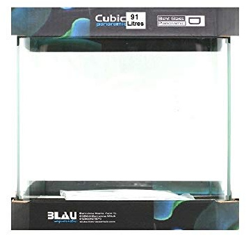 Blau Cubic Nano Cube 91 L 45x45x45 cm - Verre - Aquarium - Poisson - Intérieur