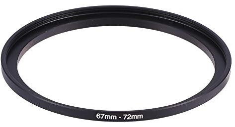 VBESTLIFE Filterringadapter, 67 mm bis 72 mm Metall DSLR/SLR-Kameraobjektiv Adapterring für Filter, Adapter, Objektive, Gegenlichtblenden, Objektivkappen usw.