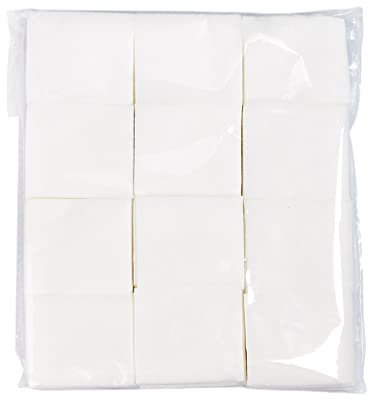 Lot de 1200 tampons carrés en coton démaquillant pour salon de beauté, tatouages, cosmétiques efficaces, lingettes pour vernis à ongles