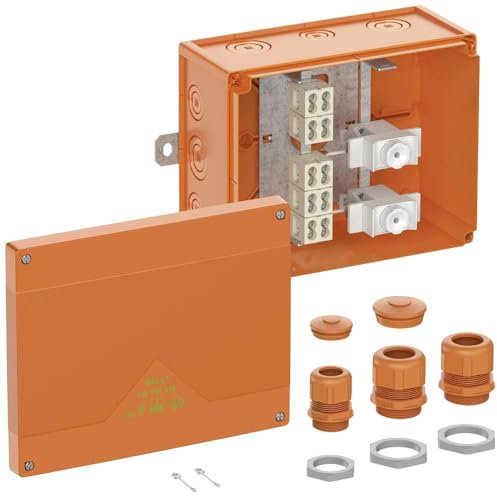 Spelsberg 86963201 Boîte de dérivation (L x l x H) 250 x 200 x 120 mm Orange IP66 1 pièce
