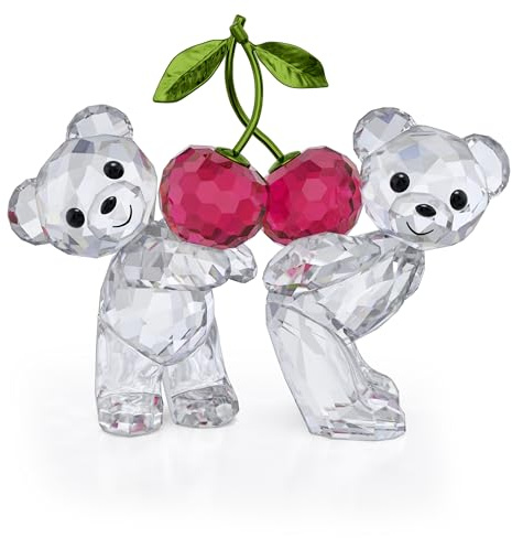 Swarovski Kris Bär Immer zusammen, Detailverliebter Bär aus Mehrfarbigem, Strahlendem Kristall